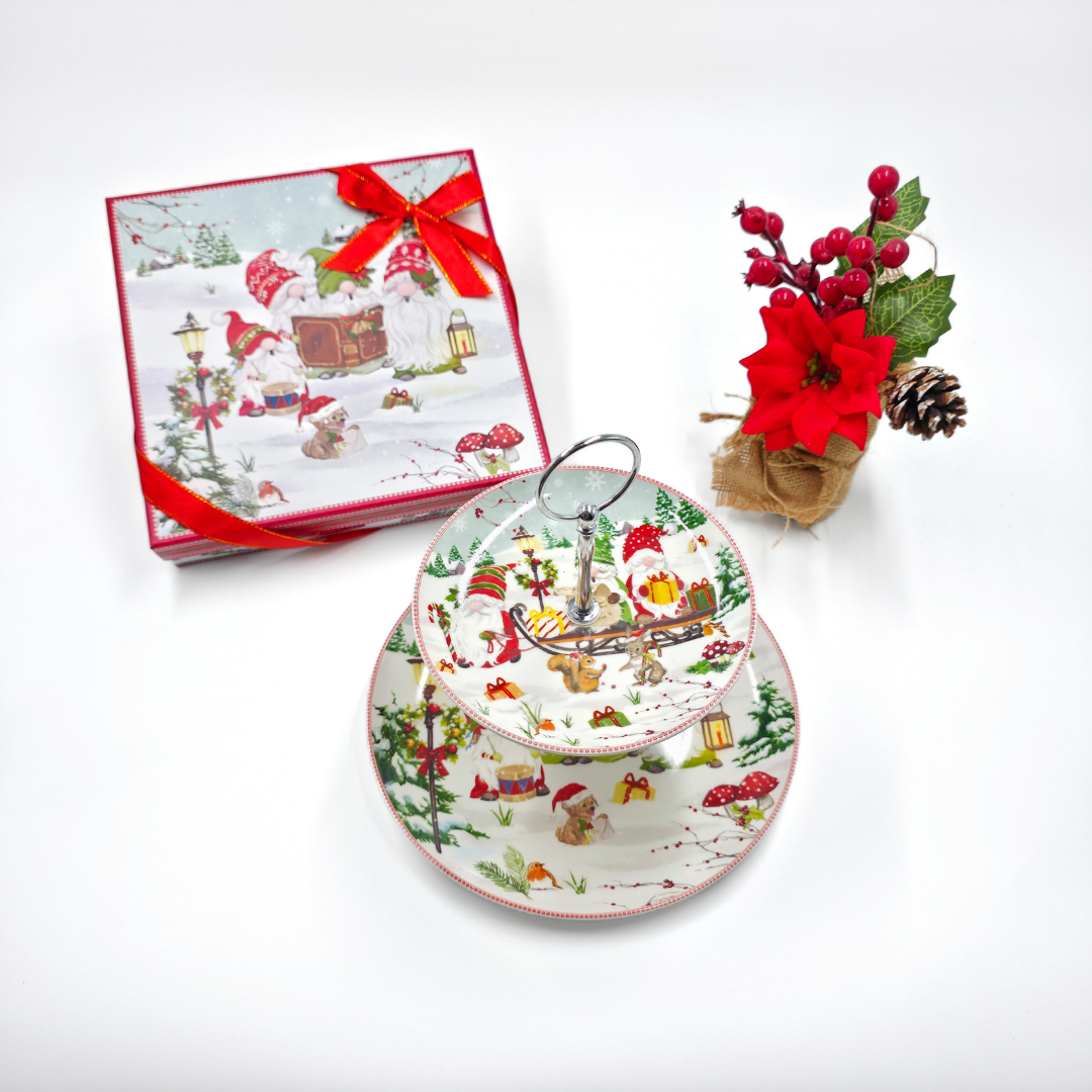 Présentoir à Gâteaux de Noel