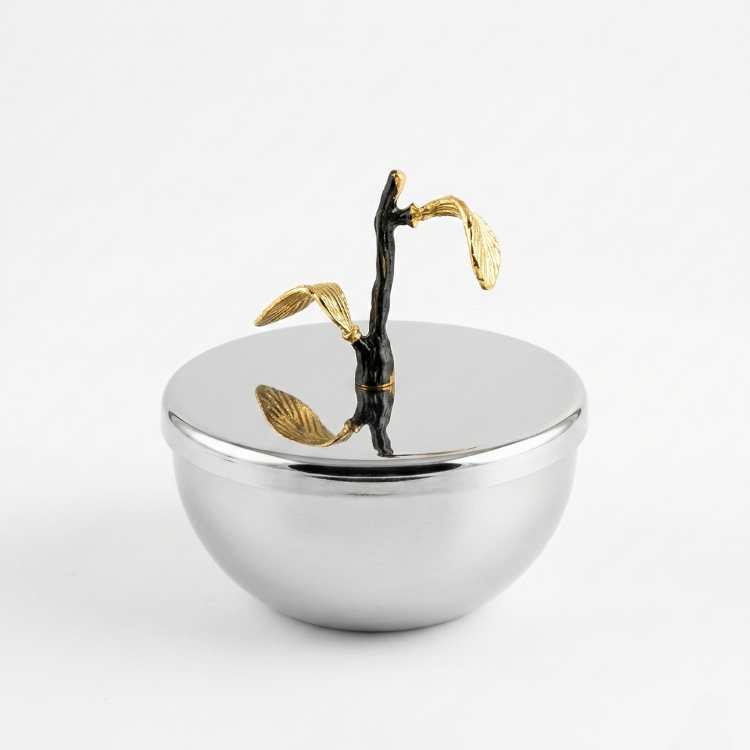 Bol avec Couvercle Jardin d'Argent