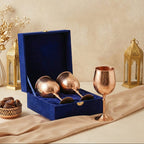Coffret Duo Verres à Vin - Copper Festive