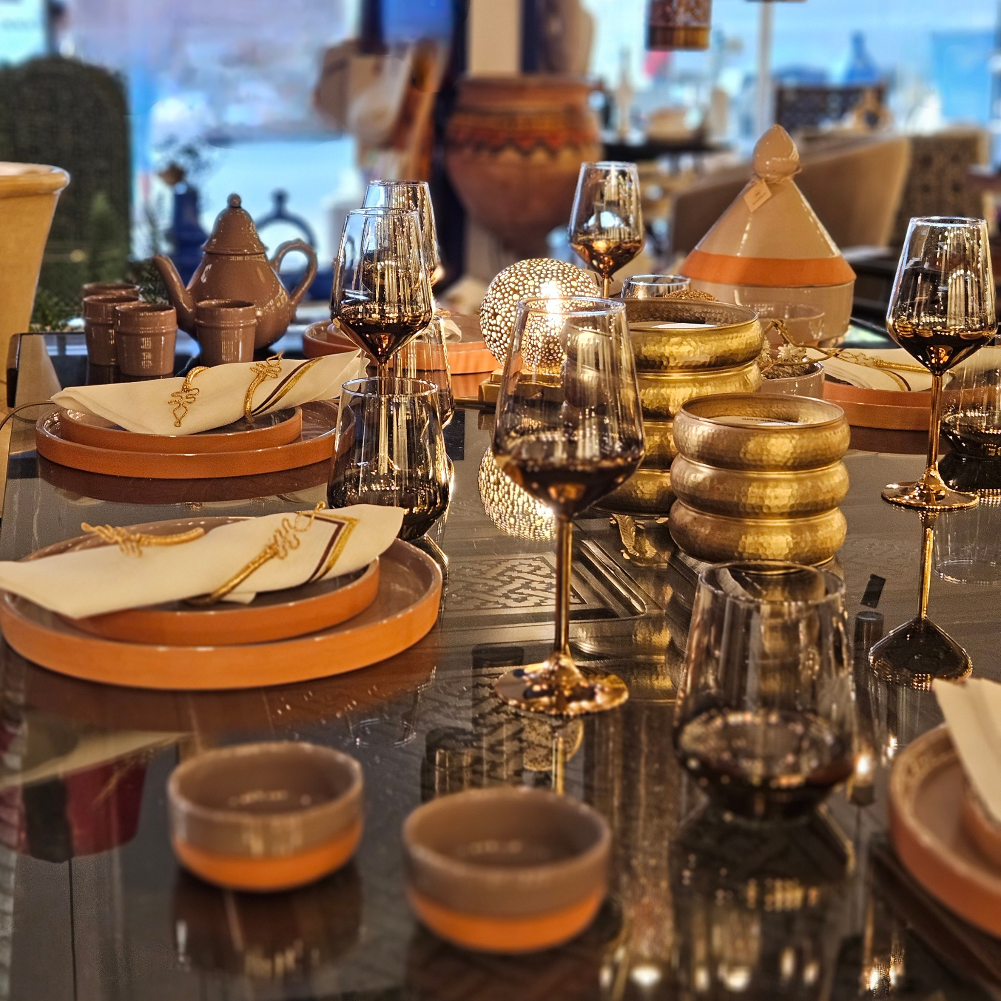 Assiettes Terres d’Orient