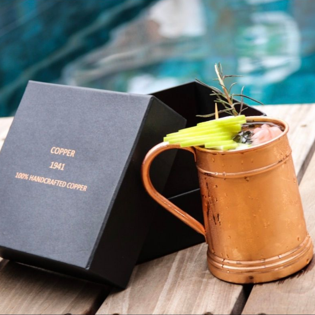 Mug en cuivre - Copper Festive